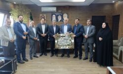 اعضای شورای اسلامی شهر و شهردار خوی با فرماندار شهرستان دیدار کردند