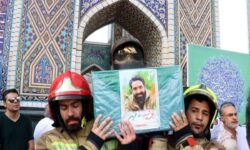 سرپرست سازمان آتش نشانی خوی پیام تسلیت صادر کرد
