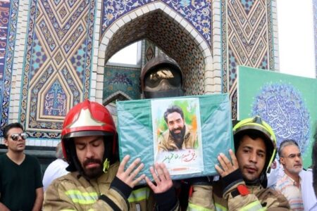 سرپرست سازمان آتش نشانی خوی پیام تسلیت صادر کرد