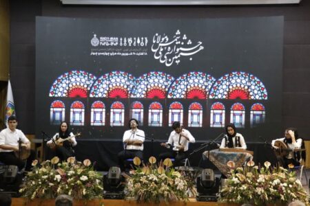 پوشش خبری آئین اختتامیه جشنواره موسیقی شمس و مولانا در خوی از صداوسیما