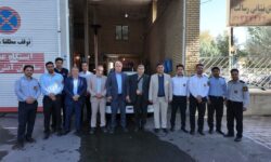 بازدید مسئولین شهری خوی از ایستگاه‌های آتش‌نشانی