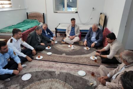 بازدید مسئولین شهری خوی از ایستگاه‌های آتش‌نشانی