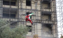 مانور تخصصی تخلیه و اسکان اضطراری در خوی برگزار شد