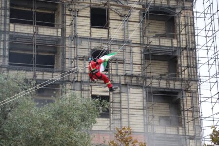 مانور تخصصی تخلیه و اسکان اضطراری در خوی برگزار شد