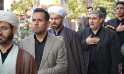 برگزاری دسته عزاداری خیابانی شهادت حضرت زهرا(س) در خوی