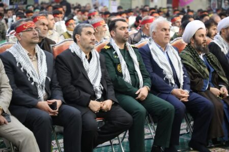 اجتماع باشکوه بسیجیان خوی در سالروز تشکیل بسیج مستضعفین