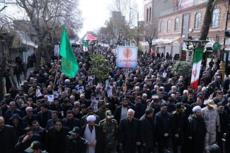 خوی؛ تجلی وحدت و خشم مقدس ملت ایران در راهپیمایی با شکوه روز قدس