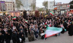 جشن باشکوه روز دختر در خوی با حضور پرشور هزاران بانوی ولایی برگزار شد/عکس