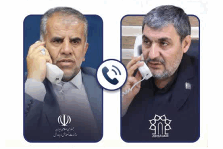 شهردار خوی در گفت و گوی تلفنی با مدیرکل آموزش و پرورش آذربایجان غربی، روز معلم را تبریک گفت
