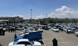 اعزام اولین کاروان زیارتی حج تمتع از پایانه بین‌المللی شهید درستی خوی