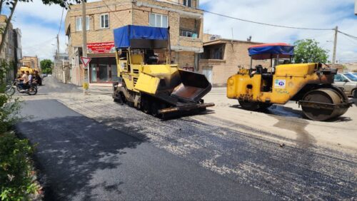 آسفالت ریزی