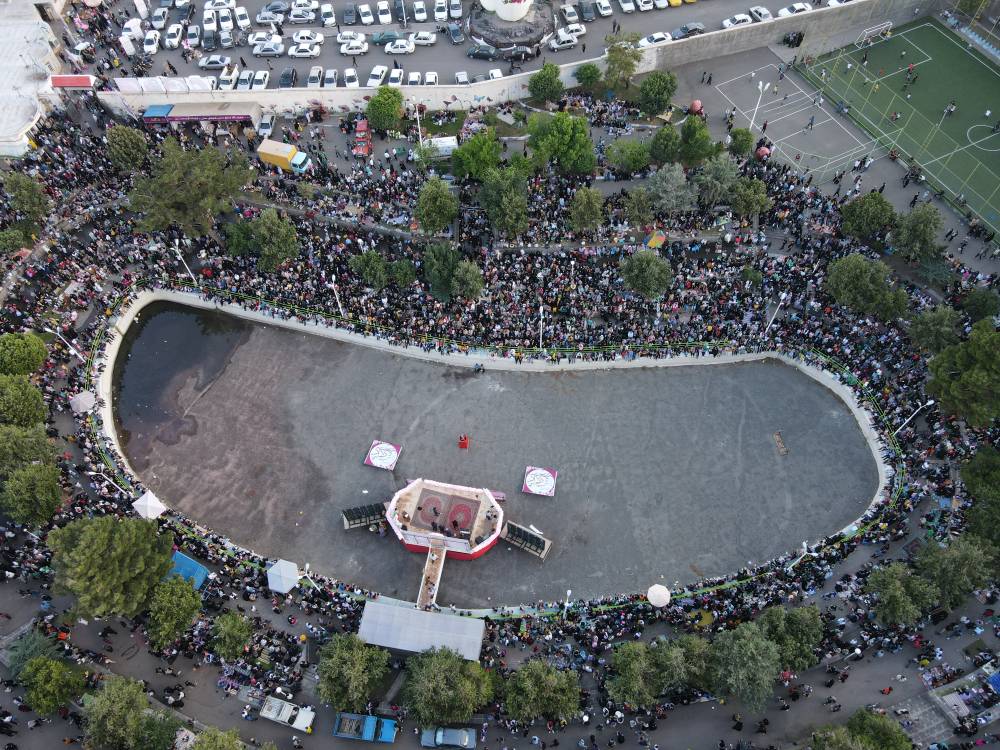 عطر و بوی گل محمدی در خوی می پیچد
