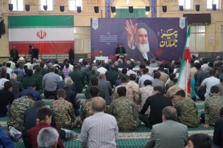آیین بزرگداشت سی و هفتمین سالگرد ارتحال امام خمینی (ره) در شهرستان خوی برگزار شد