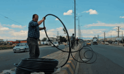 با اجرای شبکه هوشمند آبیاری، ایجاد کمربند سبز شهر آغاز شد