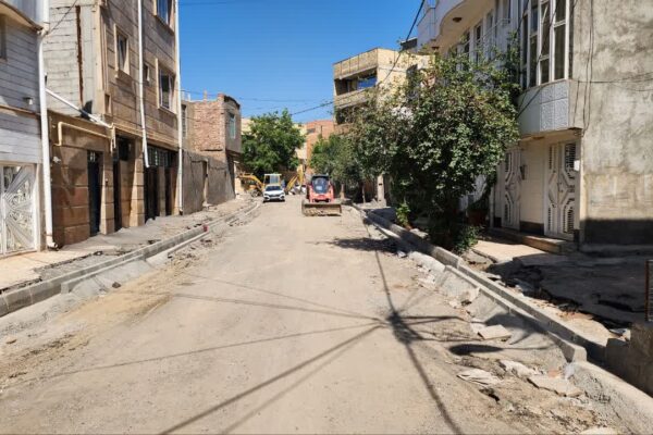 کوچه وحدت ۳ در منطقه پوریای ولی، در مسیر بهسازی قرار گرفت