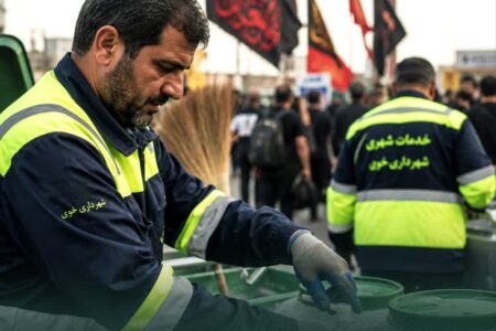 آماده‌باش کامل معاونت خدمات شهری خوی برای تکریم عزاداران اربعین حسینی