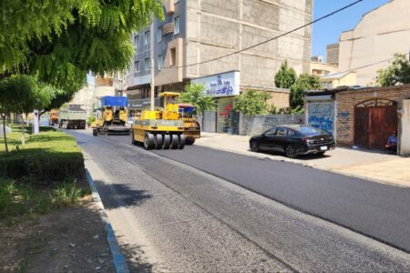 عملیات بهسازی و نوسازی بلوار شیخ‌نوایی(ره) انجام شد