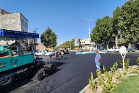 عملیات بهسازی بلوار شهید مطهری تا میدان شهید نصرالهی در مسیر رفت و برگشت به اتمام رسید