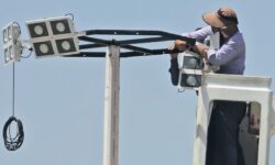 تکمیل طرح روشنایی تفرجگاه و شهربازی خاتون خوی
